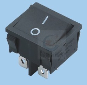 船型开关4脚 翘板开关 KCD108-4P 4PIN 21X24-淘宝网