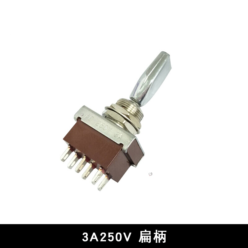 KN3系列12mm六脚三档钮子开关 功能特点与应用指南